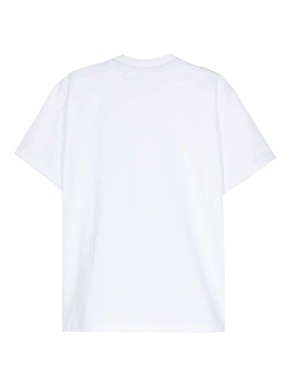 Shop Y/project Logo-print Cotton T-shirt In White