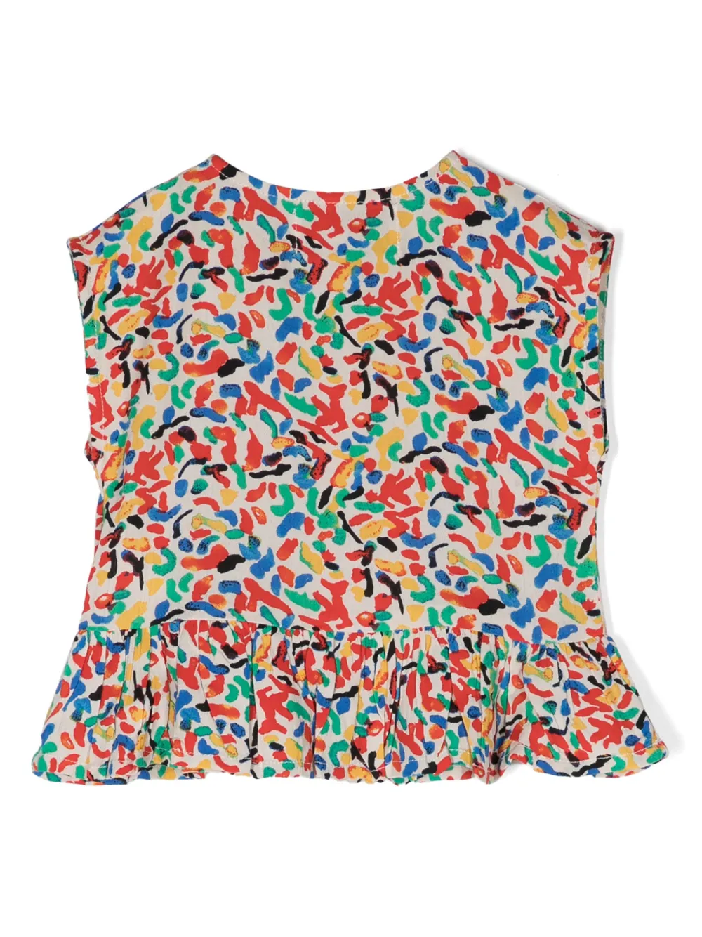 Bobo Choses Blouse met print - Beige