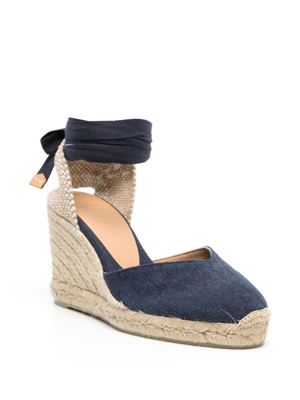 Castañer Chiara espadrilles met sleehak - Blauw