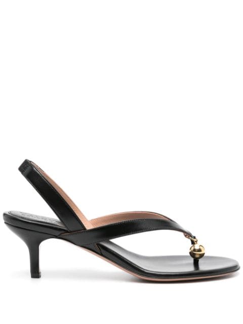 Philosophy Di Lorenzo Serafini x Malone Souliers Lucie 65mm leather sandals
