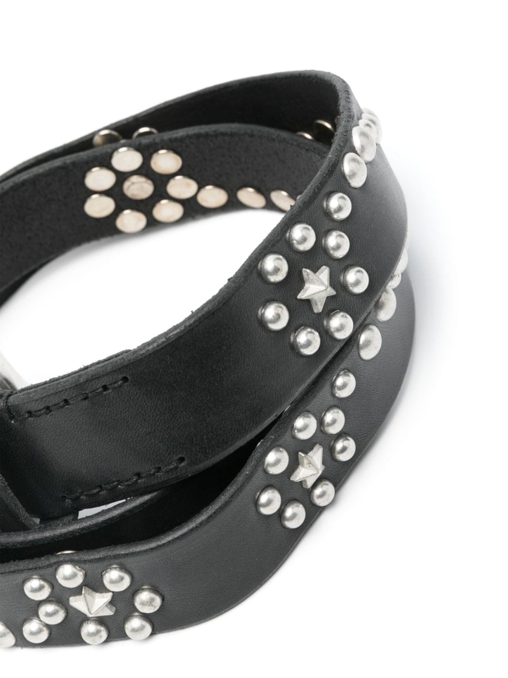 Shop Our Legacy Star Fall Belt In Black