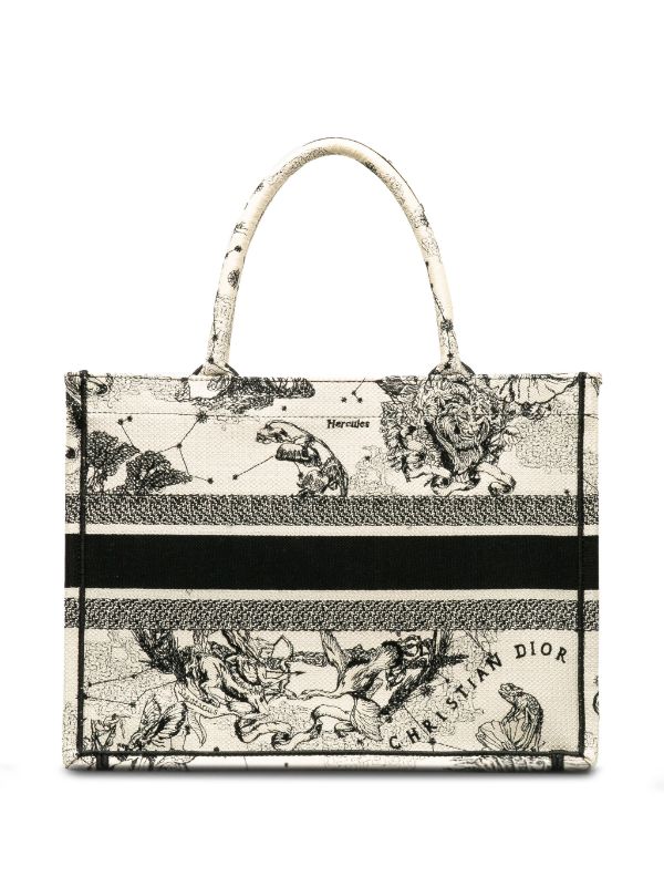 christian dior zodiac book tote