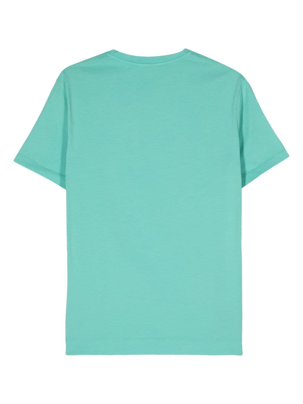 Shop Boglioli Cotton Jersey T-shirt In Blue