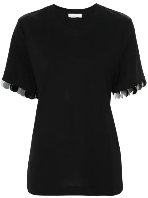 Rabanne sequin-detail T-shirt