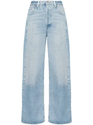 Alexander Wang ハイウエスト ジーンズ | ブルー | FARFETCH JP