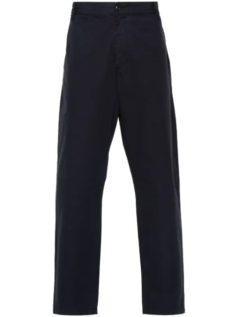 Carhartt WIP pantalones tapered con aplique del logo