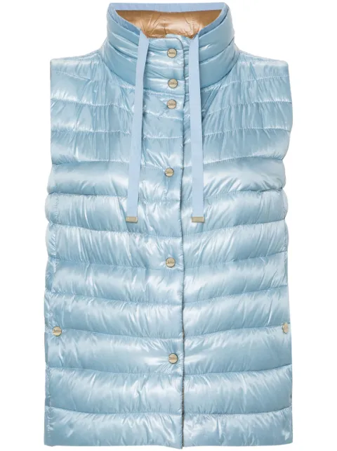 Herno reversible funnel-neck down gilet