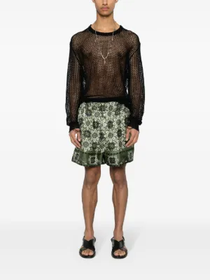 エトロ　ETRO　シルク100% ショートパンツ 40 イタリア ETRO(エトロ) ショートパンツ(レディース) - 海外通販