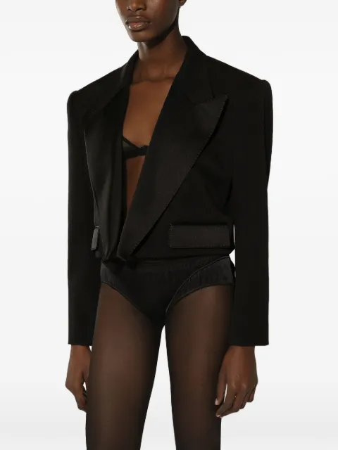 Dolce & Gabbana blazer de vestir corto