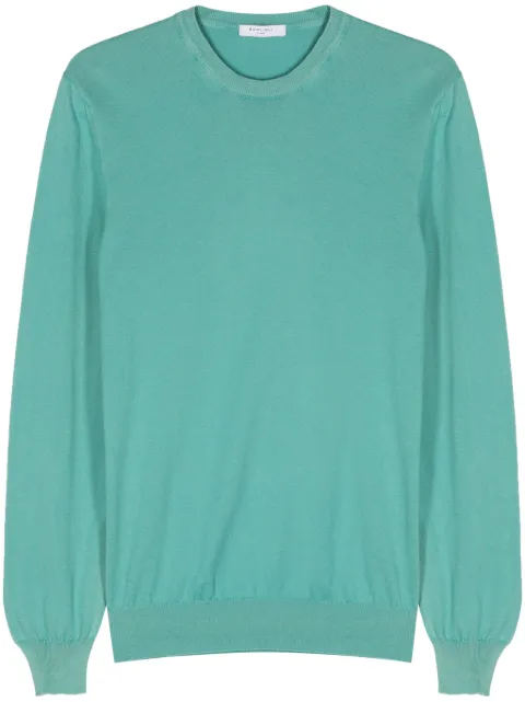Boglioli fine-knit cotton jumper