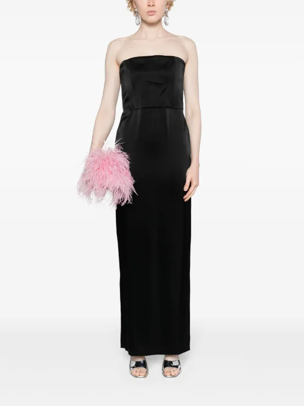 Alice + Olivia Doreen Strapless Maxi Dress | Black | FARFETCH