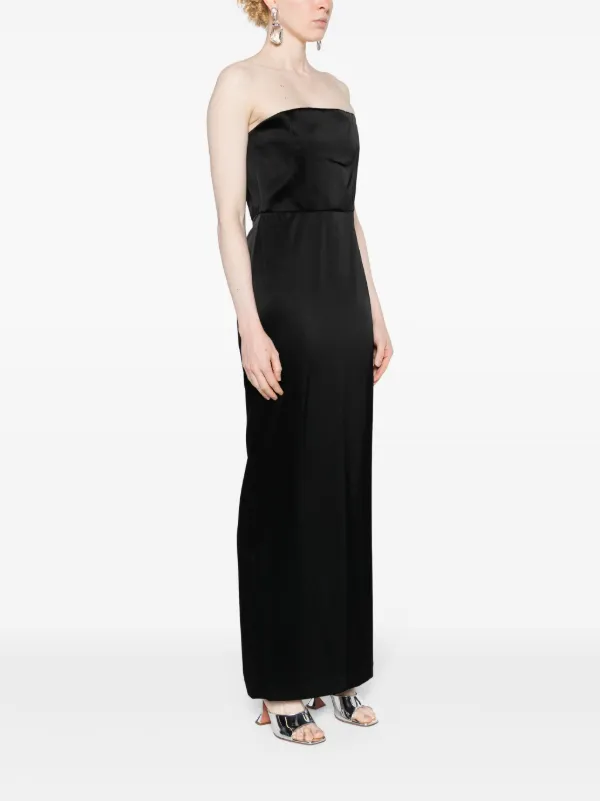 【Alice+Olivia】DELORA 虹色 ストラップレス マキシドレス Delora Strapless Maxi Dress In Rainbow Reef | Alice + Olivia