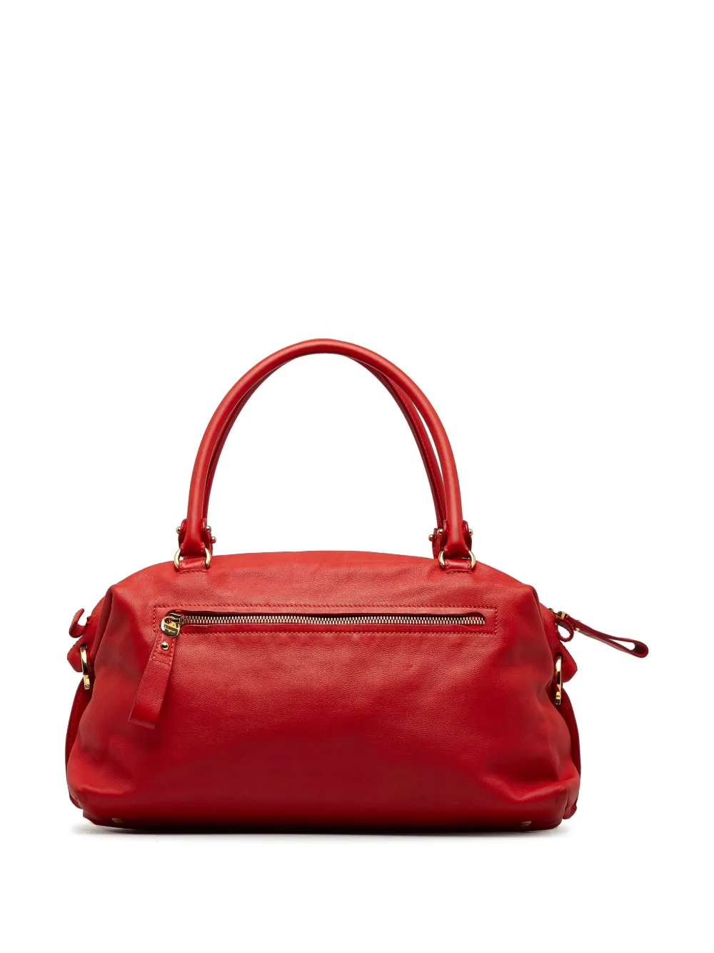 Ferragamo Pre-Owned 2010-2024 Gancini leather tote bag - Rood