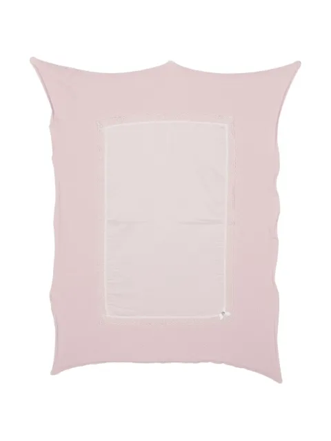 Paz Rodriguez point d'esprit-trim cotton blanket