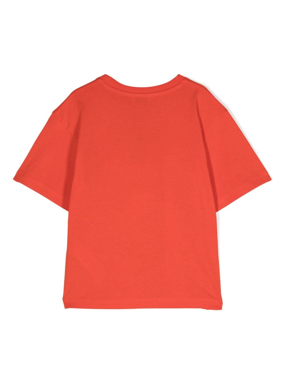 Kenzo Kids Katoenen T-shirt met olifantprint - Rood