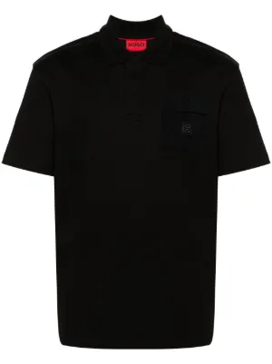 Armani Exchange ハーフジップ ポロシャツ | ブラック | FARFETCH JP