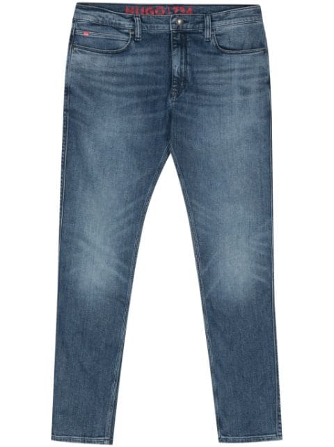 HUGO mid-rise slim-fit jeans