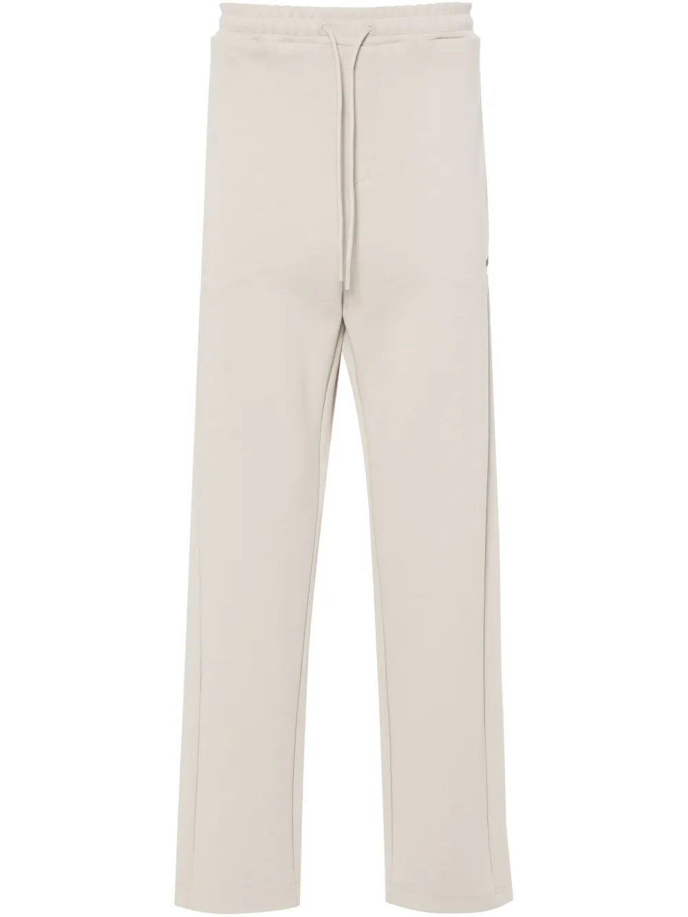 Hugo Boss Raised-logo Track Pants In 中性色