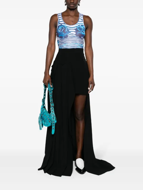 Vivienne Westwood Nedda Asymmetric Maxi Skirt | Black | FARFETCH