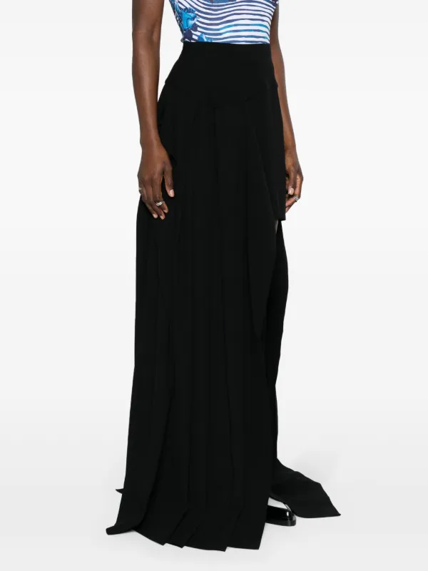 Vivienne Westwood Nedda Asymmetric Maxi Skirt | Black | FARFETCH
