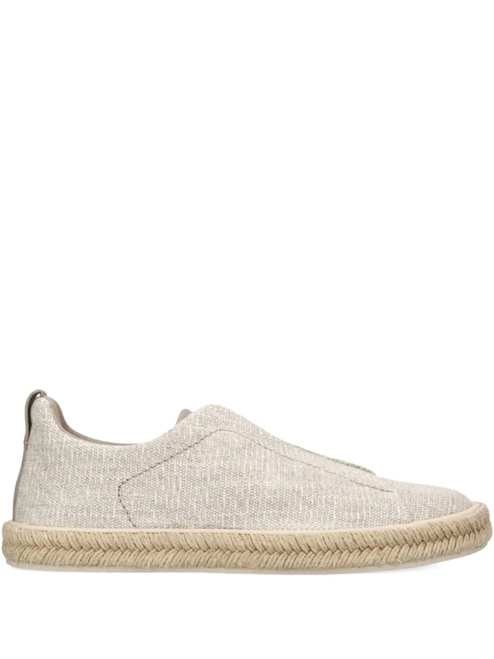 Zegna slip-on shoes Grey