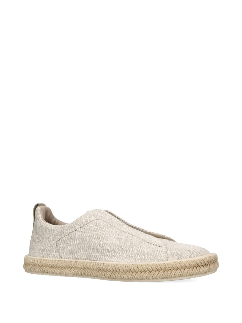 Zegna slip-on shoes Grey