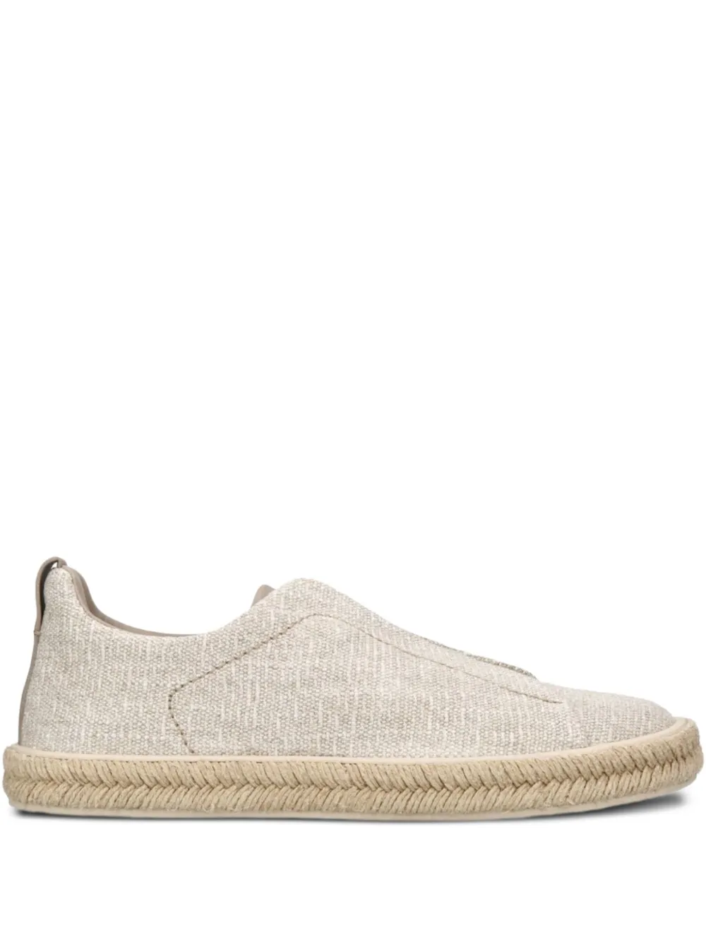 Zegna slip-on shoes Grey