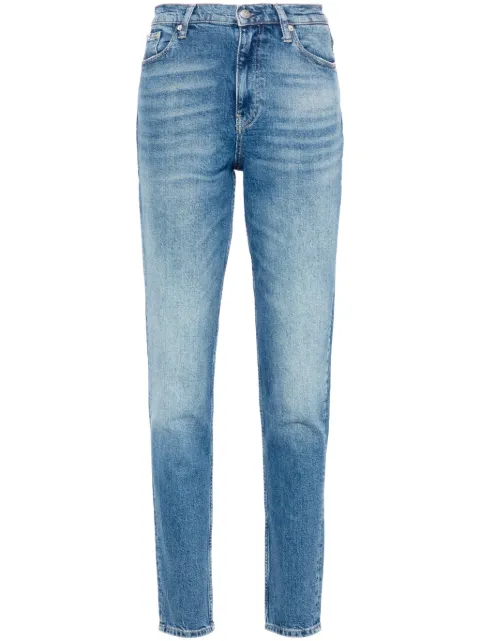Calvin Klein Jeans jeans ajustados con tiro alto