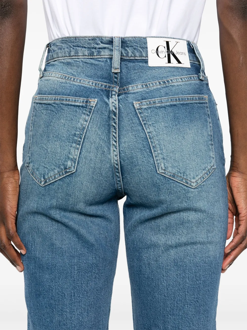 Calvin Klein Jeans Jeans affusolati a vita alta | Image 5
