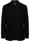 Zegna single-breasted wool blazer - Blue