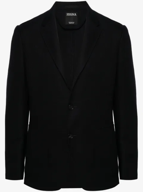Zegna single-breasted wool blazer