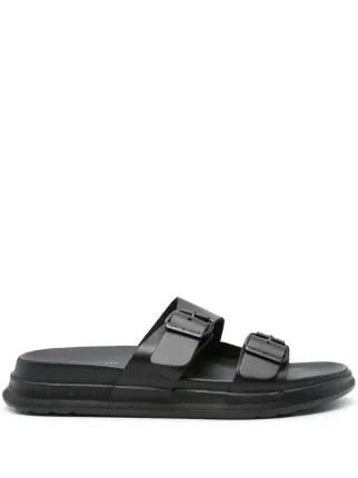 Tommy Hilfiger Leather Buckle Sandals - Farfetch 