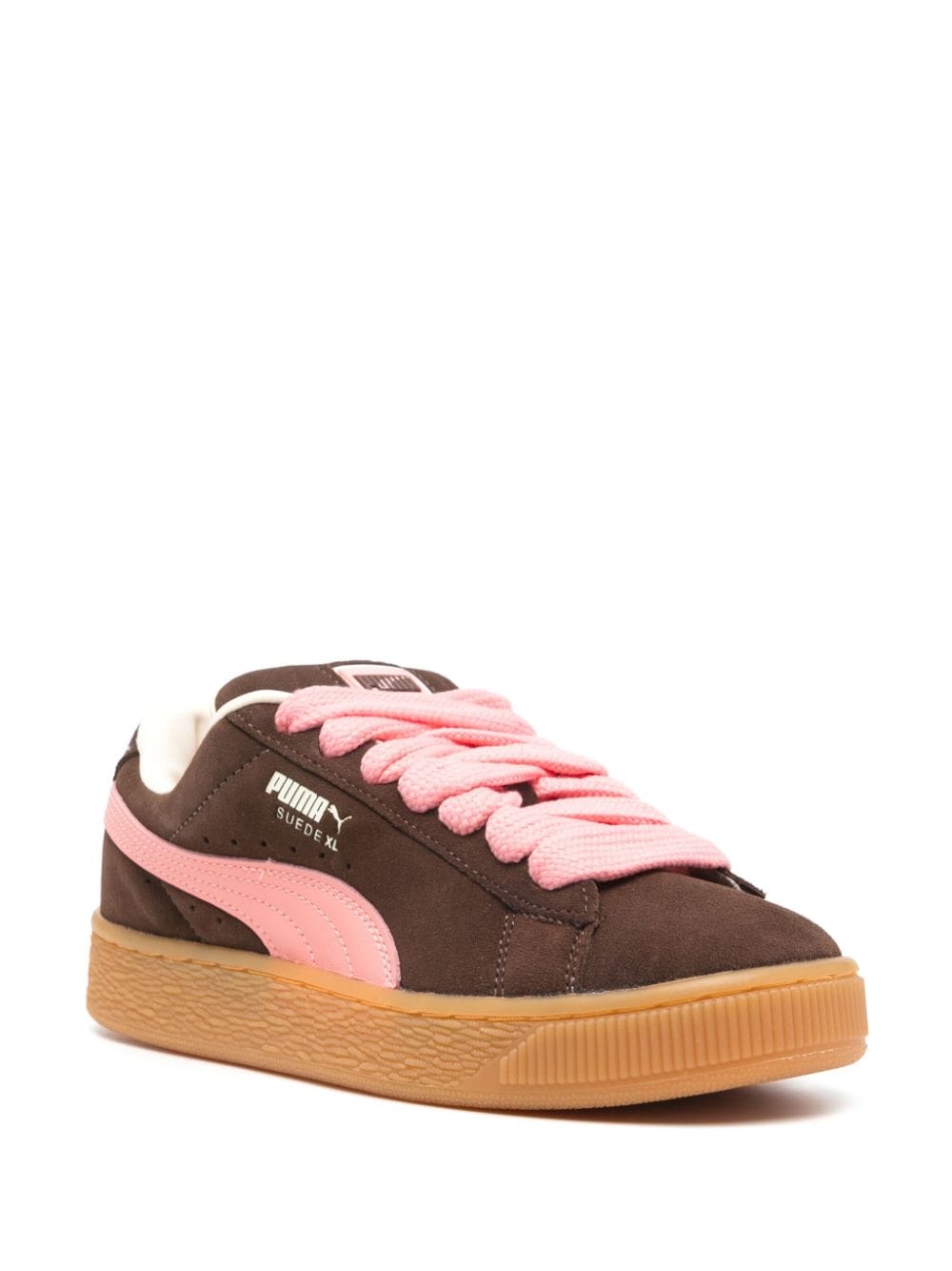 PUMA Suede XL padded sneakers - Bruin