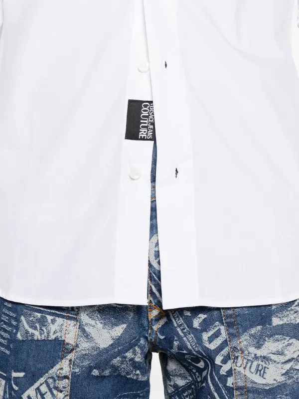 Versace Jeans Couture Watercolour Couture Cotton Shirt