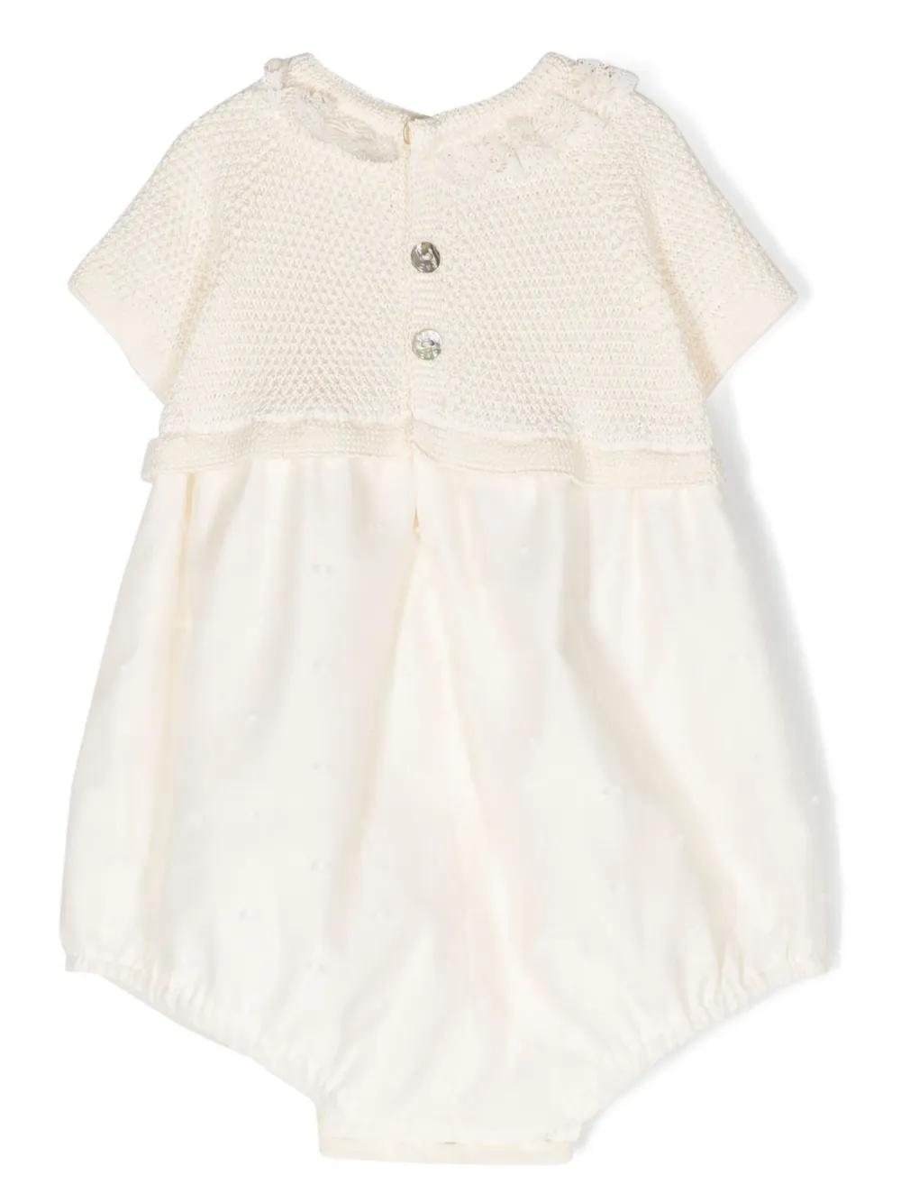 Paz Rodriguez Romper met borduurwerk - Beige