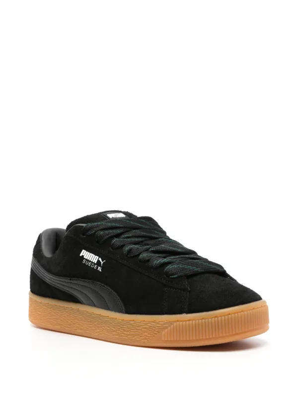 PUMA Suede XL Flecked Sneakers | Black | FARFETCH ZA