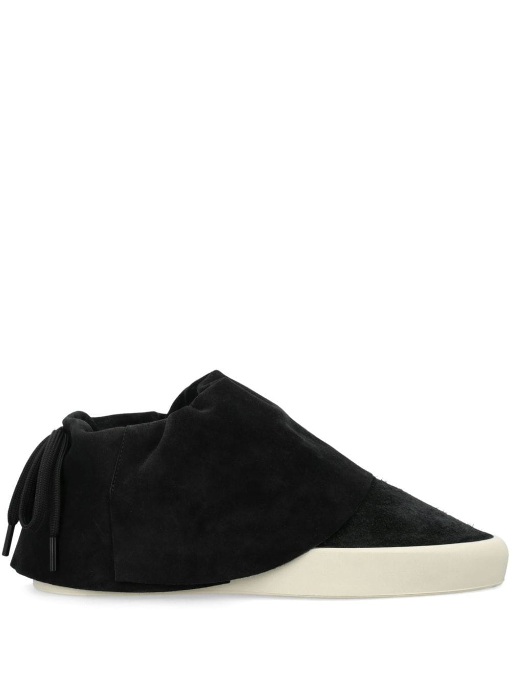 Fear Of God Moc Low Suede Trainers In Black