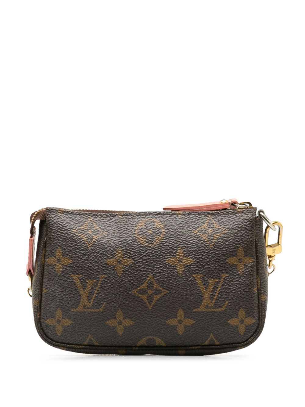 Louis Vuitton Pre-Owned 2011 mini Pochette Accessories clutch bag - Bruin