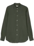 Boglioli long-sleeves striped shirt - Green