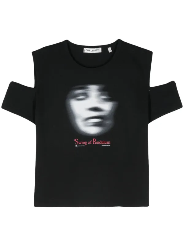 Our Legacy swing of pendulum print Tシャツ Our Legacy - Box T-Shirt Swing Of Pendulum Print