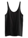 Chloé satin-effect cami top - Black