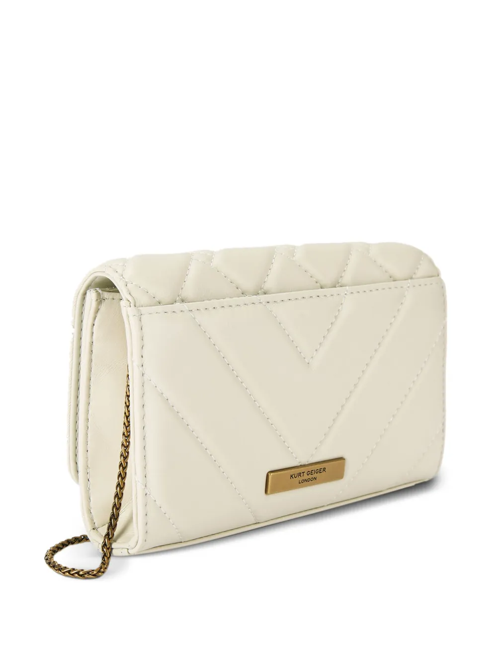 Kurt Geiger London mini Kensington shoulder bag - Beige