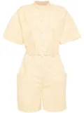 MARANT ÉTOILE Kiara cotton playsuit - Yellow