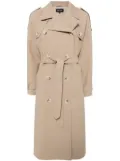 MEOTINE Bobby cotton-canvas trench coat - Brown