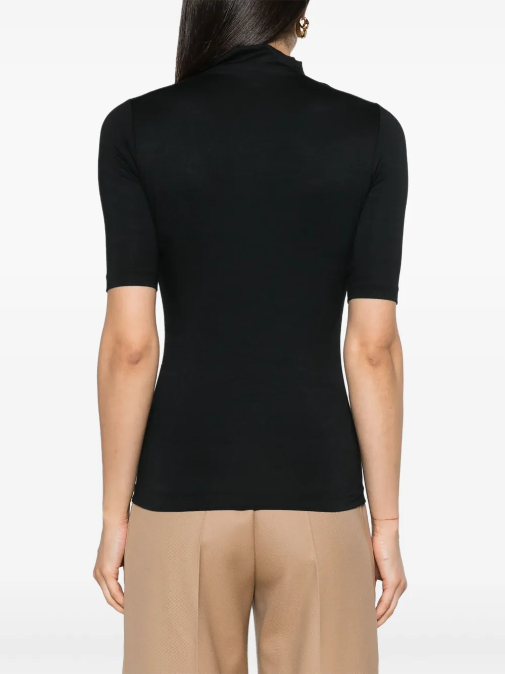 image 4 of boss 企领平纹针织t恤