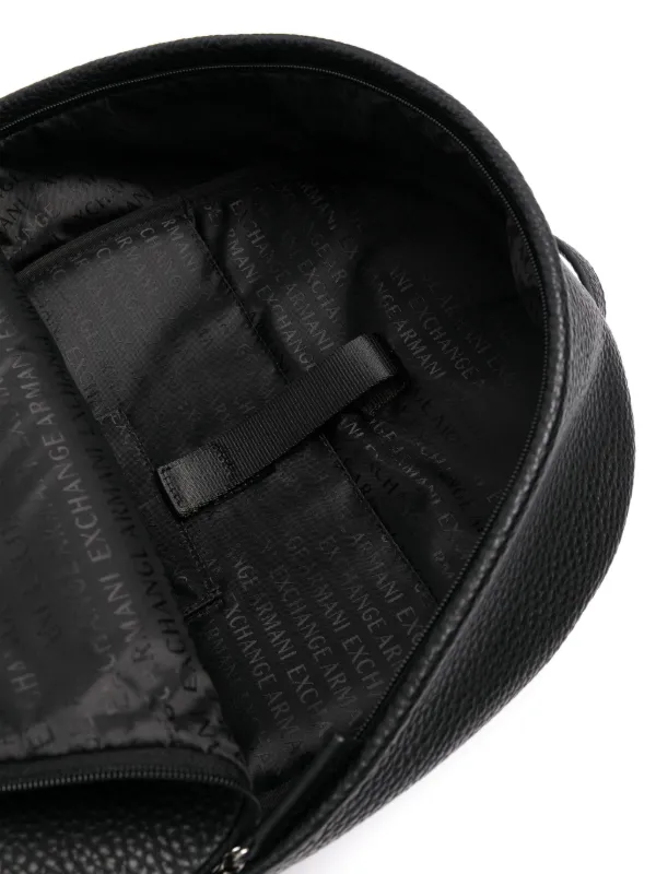 Sea様 Armani Exchange logo-plaque Backpack | Black | FARFETCH