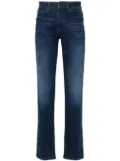BOSS logo-plaque tapered jeans - Blue
