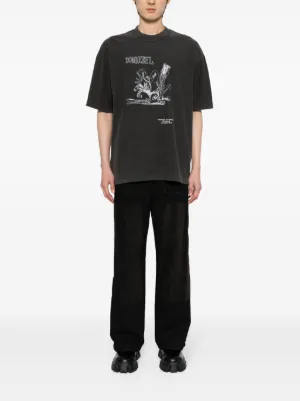 DOMREBELドムレーベルPLEATED TRACKPANTS green- 夜型大型