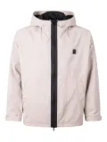 HUGO zip-front hooded jacket - Neutrals