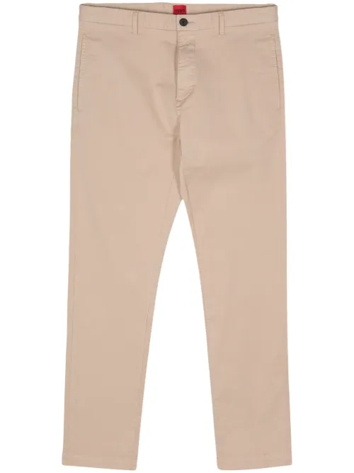 HUGO pantalon David - Tons neutres - HUGO - Modalova